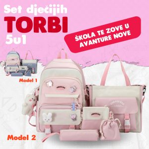 TB0071 - Set dječijih torbi PRINCESS