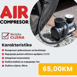 AT0005 - Mini kompresor za auto
