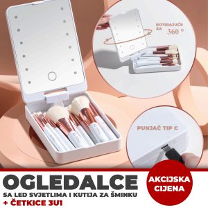Z0011 - Ogledalo za šminkanje sa LED SVJETLIMA