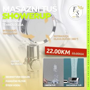 KA0130-NASTAVAK GLAVA ZA TUŠ