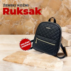 TB0078 - Ženski kožni ruksak - ELENA