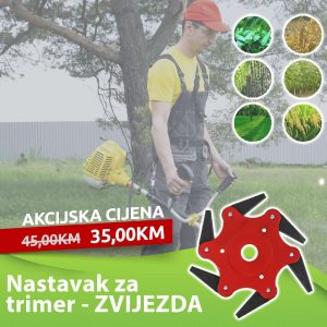 AM0002 - Trimer - ZVIJEZDA trimer,glava