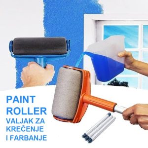 ALPHAC0016 - Paint roller, paint, roler