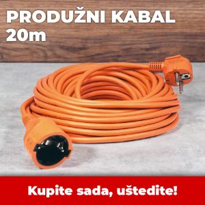 AM0051 - AM0052 - AM0053 - AM0054 - AM0055 - AM056 Produžni kabal za struju