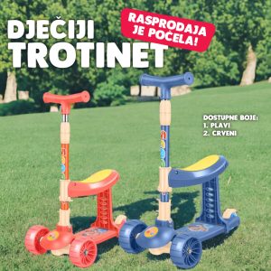 Z0043 - Dječiji plastični mini skuter