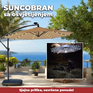 GD0024 - Suncobran - MODERN sa instaliranim svjetlom