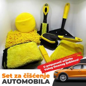 AT0013 - Set za čišćenje auta - 8pcs