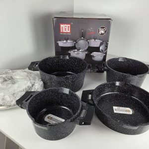 BA0423 - Set šerpi sa staklenim poklopcem